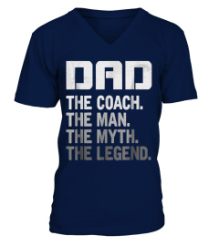 Mens Dad The Coach The