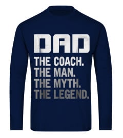 Mens Dad The Coach The