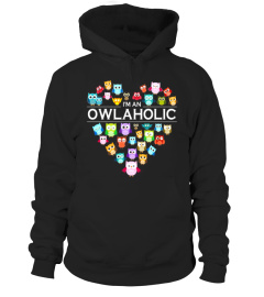 I'm an Owlaholic Awesome T Shirt for Xma