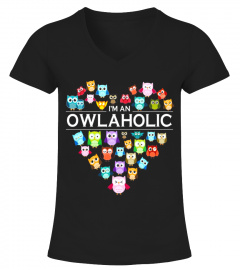 I'm an Owlaholic Awesome T Shirt for Xma