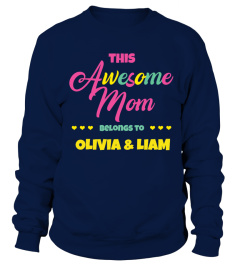 THIS AWESOME MOM - CUSTOM T-SHIRT