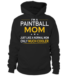 CUTE PAINTBALL MOM ONLY MUCH COOLER MOTH