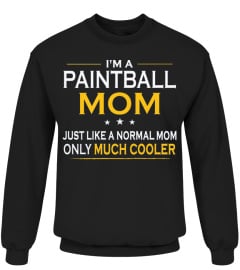 CUTE PAINTBALL MOM ONLY MUCH COOLER MOTH