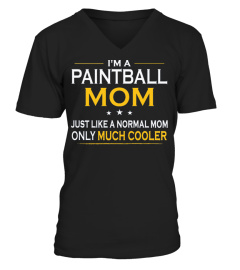 CUTE PAINTBALL MOM ONLY MUCH COOLER MOTH