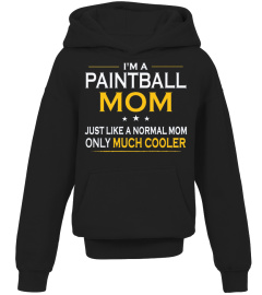 CUTE PAINTBALL MOM ONLY MUCH COOLER MOTH