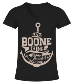 It's a Boone thing