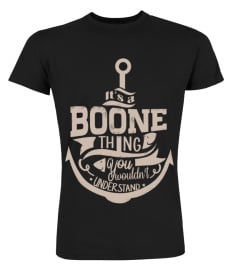 It's a Boone thing