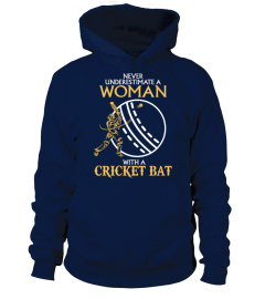 Woman with Cricket Bat