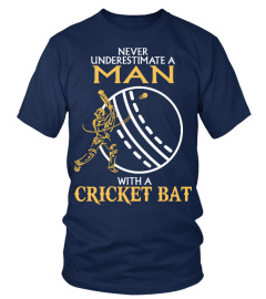 Man with Cricket Bat