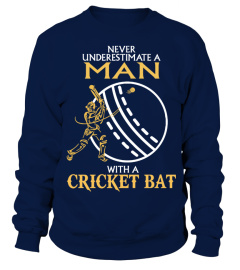 Man with Cricket Bat