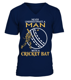 Man with Cricket Bat