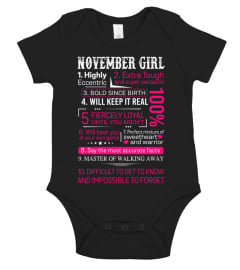 November girl- 100%