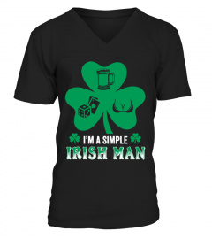 I am a simple Irish man Patrick's day