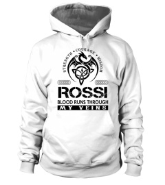 ROSSI - My Veins Name Shirts