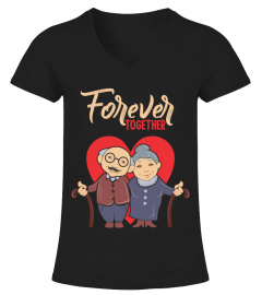 We are forever together shirt for couple