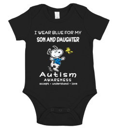 I wear blue for my Son and Daughter