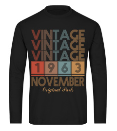 VINTAGE NOVEMBER 1963 ORIGINAL PARTS