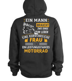 EIN MANN BRAUCHT ZWEI DINGE IM LEBEN