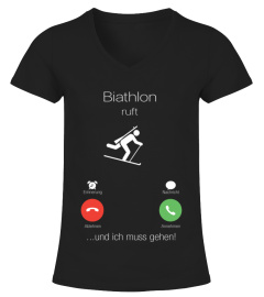  Biathlon ruft an t-shirt