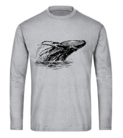 Whale Art T shirt