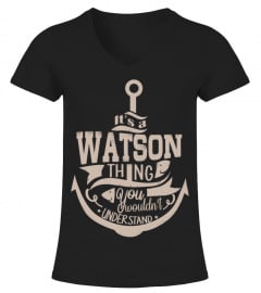 It's a Watson thing