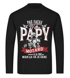 Pas facile d'eetre papy et motard