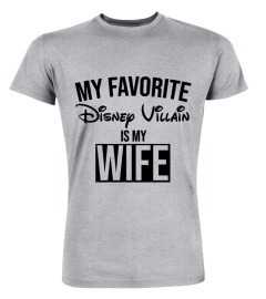 My favorite Disney Villain is my wife