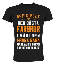 OFFICIELLT DEN BÄSTA FARBROR PERSONIFIERADE TSHIRT