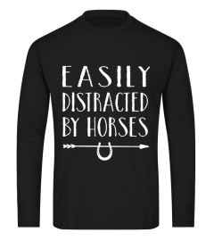 DISTRACTED BY HORSES