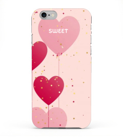 SWEET LOVELY PHONE CASE WITH HEARTS