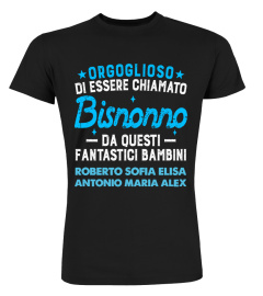 ORGOGLIOSO BISNONNO PERSONALIZZATO TSHIRT