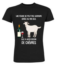 vin et chèvres