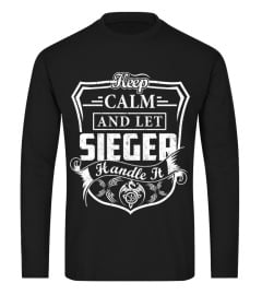 Keep Calm SIEGER - Name Shirts