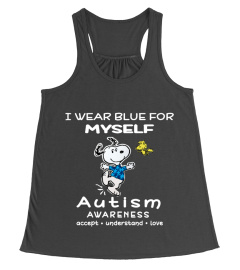 I wear blue for MYSELF
