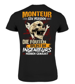 MONTEUR EEN PERSOON INGENIEURS