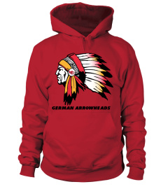 German Arrowheads red Hoodie
