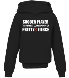 SOCCER PLAYER IS PRETTY AND FIERCE