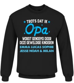 TROTS OPA DEZE GEWELDIGE KINDEREN GEPERSONALISEERDE TSHIRT