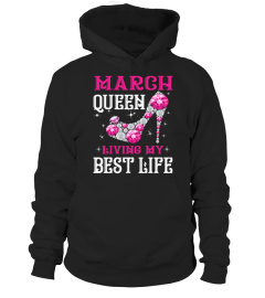 March Birthday Shirts For Women Girls