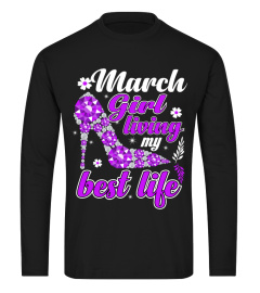 March Girl T Shirts For Women