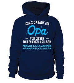 STOLZ DARAUF EIN OPA PERSONALISIERTE TSHIRT