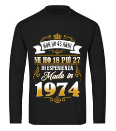 Made in 1974 - Non ho 45 Anni