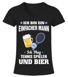 Tennis Spielen Und Bier