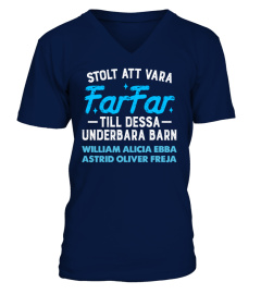 STOLT FARFAR UNDERBARA BARN PERSONIFIERADE TSHIRT