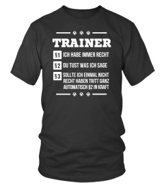 Trainer Fußball Shirt limitiert