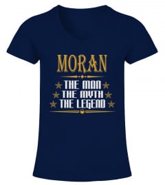 MORAN THE MAN THE LEGEND NAME SHIRTS