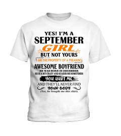 YES I'M A September GIRL