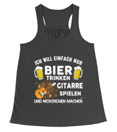 BIER TRINKEN GITARRE SPIELEN