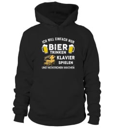 BIER TRINKEN KLAVIER SPIELEN