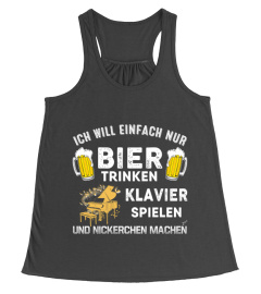 BIER TRINKEN KLAVIER SPIELEN